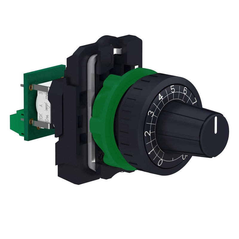 Schneider Electric - Potentiometer für Befehlsgeräte Potentiometer XB5AD912R10K Kunststoff