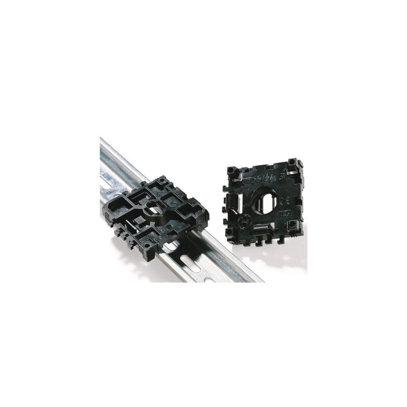 HellermannTyton - Befestigungssystem für Schienenverteiler Befestigunggsblock HTWD-RB 50x50x14mm − 25 Stück