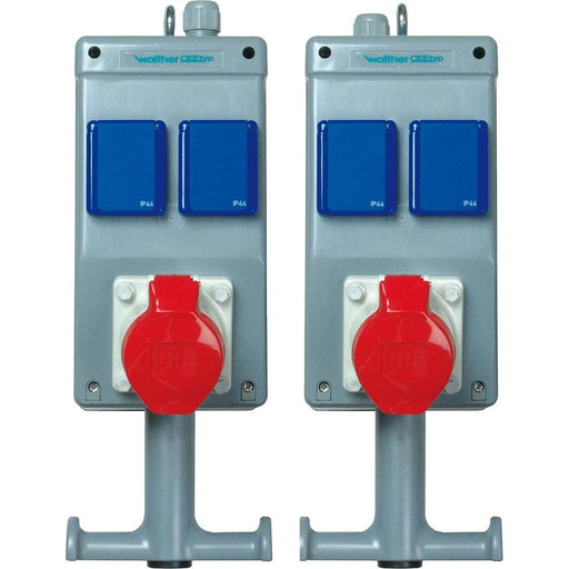 Walther Werke - CEE-Steckdosen-Kombination (IEC 60309) Steckdosenhängekombination 6H00203CB