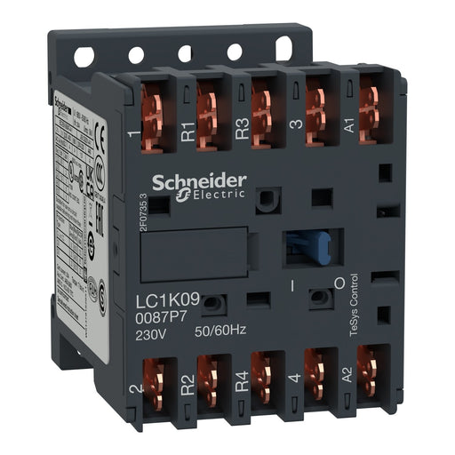 Schneider Electric - Leistungsschütz zum Schalten von Wechselstrom Leistungsschütz LC1K090087P7 2S, 2Ö