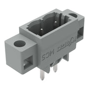 WAGO - Leiterplattensteckverbinder THT-Stiftleiste Lötstift 231-132/040-000 1,0x1,0,gerade,grau − 200 Stück