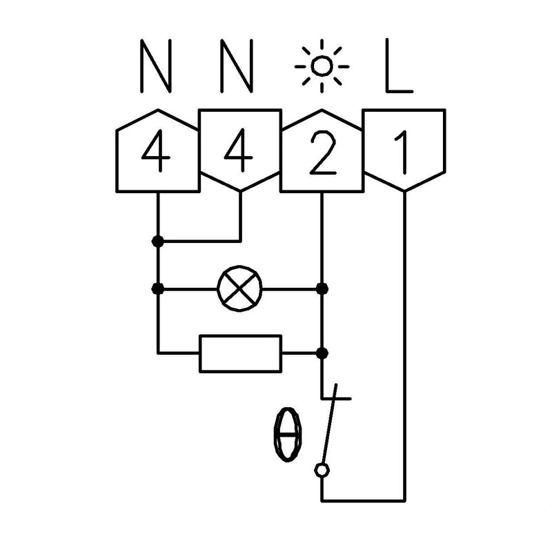 Philips Lighting - Elektrisches Zubehör/Ersatzteile für Leuchten L-Verbinder ZCS750 5C6 CCPE WH außen
