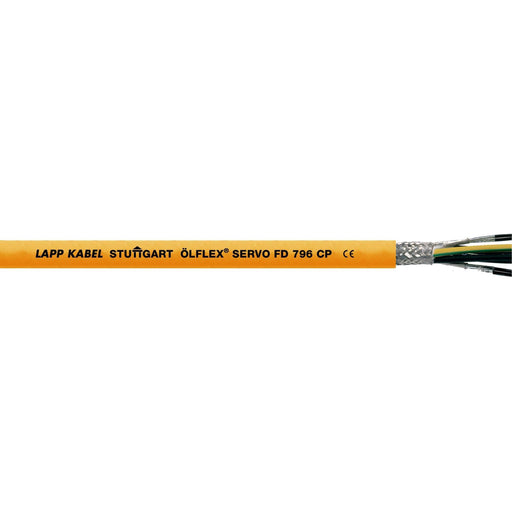 Lapp Kabel&Leitung - Energiekabel < 1 kV, für ortsveränderlichen Einsatz ÖLFLEX SERVO FD 796 CP 4G6 0027953