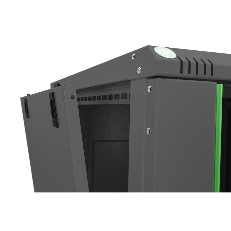 DIGITUS - Netzwerk-/Serverschrank Wandgehäuse DN-19 12U-6/6-EC-SW 600x600mm