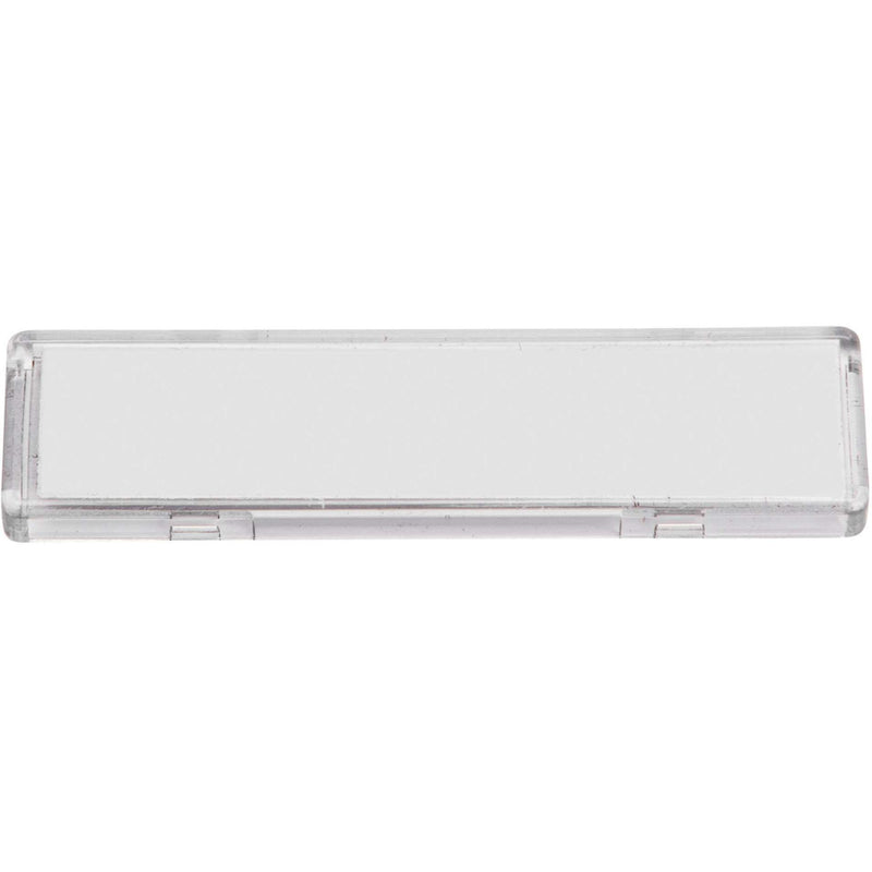Renz Metallwaren - Bezeichnungsmaterial für Installationsschalterprogramme Namensschild-Abdeckung 97-9-82054 57x14mm − 1 Stück