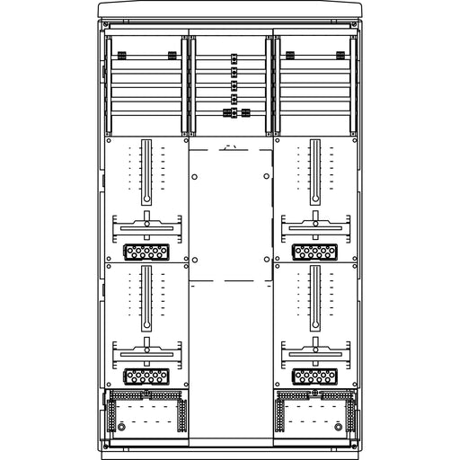 Elsta Mosdorfer - Zähler-Komplettschrank Zähleranschlusssäule ZS614.N1 A655-1 N1 4Z 3.HZ