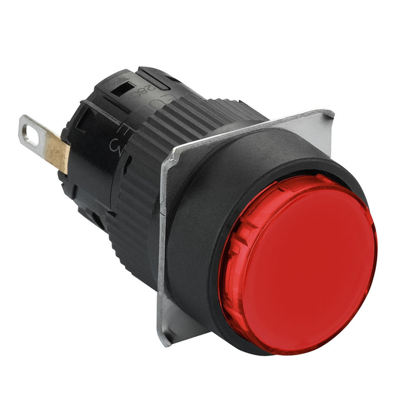 Schneider Electric - Leuchtmelder, Komplettgerät Leuchtmelder XB6EAV4BP IP65, 24V − 5 Stück
