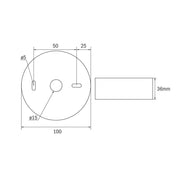 RP-Technik - Sicherheitsleuchte ILDL423WB-SW-TT EB 3h, Wireless