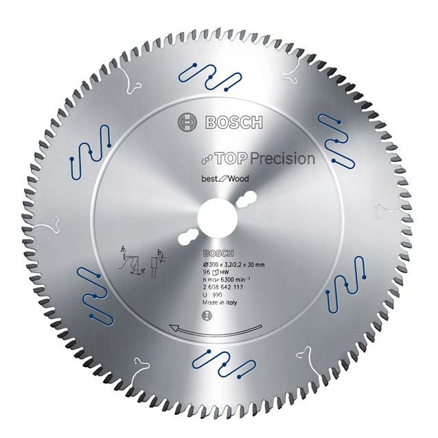 Bosch - Kreissägeblatt Top 2608642125 Precision Best for