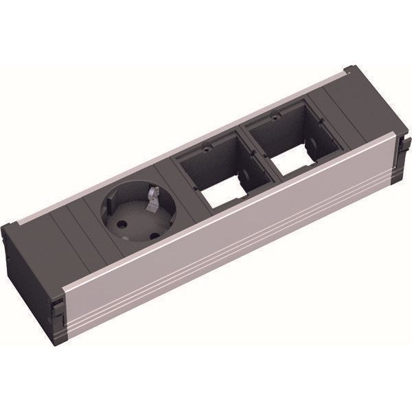 Bachmann - Mehrfachsteckdose Steckdoseneinheit 912.002 1xSchutzk. 2xABD