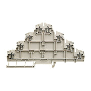 Weidmüller - Durchgangs-Reihenklemme Klemme ZVLD 2.5 Federanschl.,2.5mm² − 50 Stück