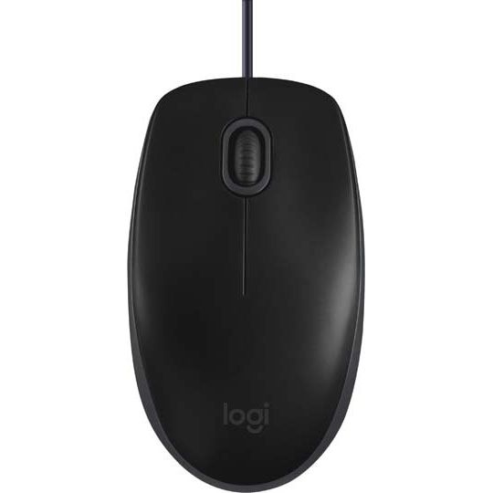 Logitech - Computermaus Maus Wireless B110 sw Optisch,Business