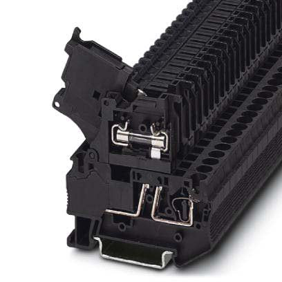 Phoenix Contact - Sicherungs-Reihenklemme Sicherungsreihenklemme ST4HESI(5X20)GY/GY − 50 Stück