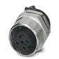 Phoenix Contact - Rundsteckverbinder, feldkonfektionierbar (Industriesteckverbinder) Einbausteckverbinder SACC-DSIV-FS#1440009 − 60 Stück