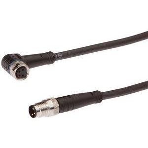 Ipf Electronic - Konfektioniertes Sensor-Aktor-Kabel Verbindungsleitung, 0,3m, VK03C825 M8 Dose 4polig