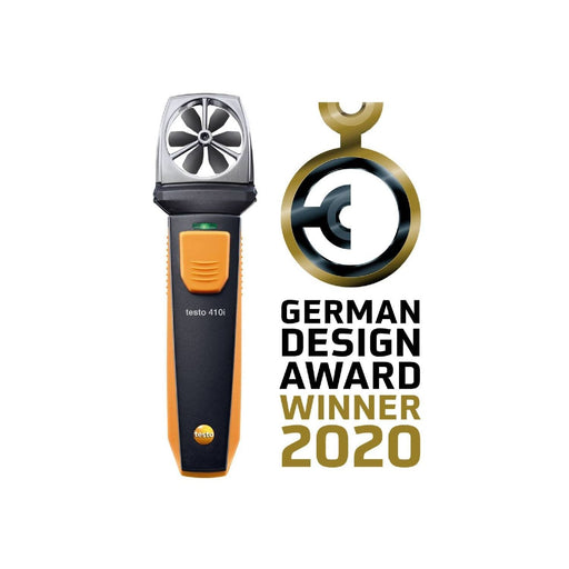 Testo - Messgerät für Umweltgrößen Flügelrad-Anemometer testo 410i mit Smartph.-Bedien