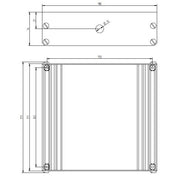 Grothe - Unterputzkasten für Klingelanlage UP-Kasten UPK 856/866 f.11/12 Flächentast