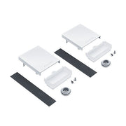 Zumtobel Group - Mechanisches Zubehör/Ersatzteile für Leuchten Endkappenset SLN2 MSC #22172325 weiß