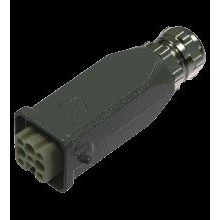 Pepperl+Fuchs Fabrik - Rundsteckverbinder, feldkonfektionierbar (Industriesteckverbinder) Kabeldose V8HAN-G − 1 Stück