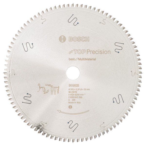 Bosch - Kreissägeblatt Top 2608642099 Precision Best for