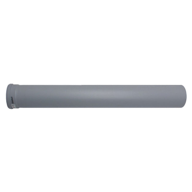 Vaillant - Einwandige Abgasleitung Verlängerung 1,0m 0020042769 f.starre Abgasleit