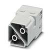 Phoenix Contact - Kontakteinsatz für Rechtecksteckverbinder Kontakteinsatzmodul HC-M-02-AT-M-35 2-polig Stift − 2 Stück