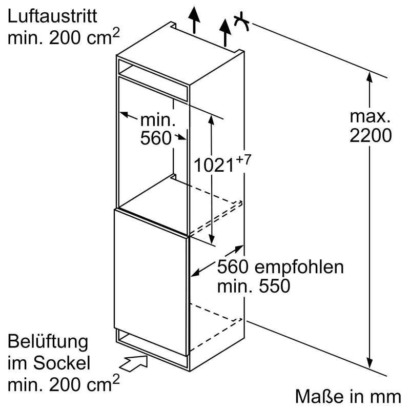 Bosch - Kühlschrank EB-Kühlgerät KIL32ADD1 Serie6