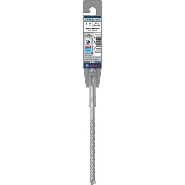 Bosch - Bohrer PRO SDS plus-5X 2608833795 Hammerbohrer 9 x 100