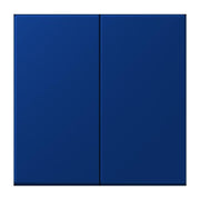 Jung - Abdeckung/Bedienelement für Installationsschalterprogramme Wippe für Taster 2fach LC 102 261 bleu outremer fonce