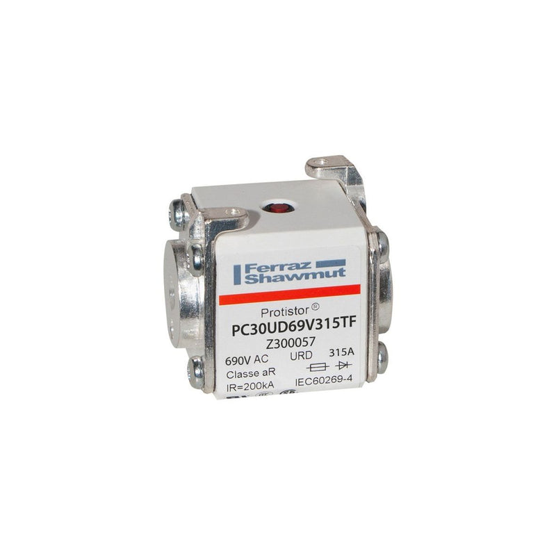 Mersen - HRC-Sicherung Sicherungseinsatz aR PC30UD69V315TF Gr.30 AC690V 315A − 3 Stück