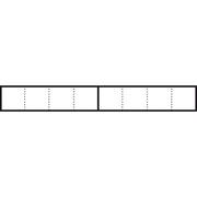 Siedle&Söhne - Funktionsmodul für Türkommunikation Infoschild-Modul ISM 611-8/1-0 W weiß