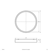 EVN Lichttechnik - Mechanisches Zubehör/Ersatzteile für Leuchten Gehäusering PAR2513C