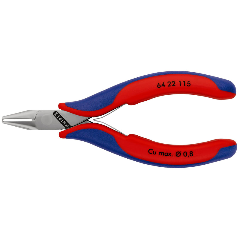 Knipex - Vornschneider Elektronik-Vornschneider 64 22 115 spiegelpoliert,115mm