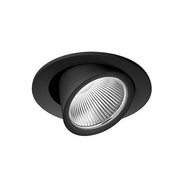 LTS Licht&Leuchten - Downlight/Strahler/Flutlicht LED-Einbaustrahler CSARL 71303035DA sw 3000K DALI 35°schwar