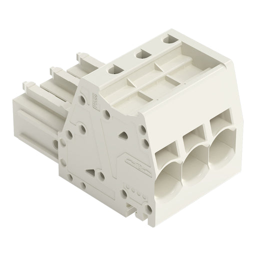 WAGO - Ein- und mehrpolige Klemmenleiste 1-Leiter-Federleiste 831-3103 CAGECLAMP,10mm²,lgr − 48 Stück