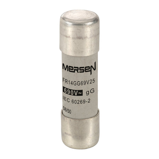 Mersen - Zylindrische Sicherung Sicherungseinsatz zylindr. FR14GG69V20 gG 14x51 20A − 10 Stück