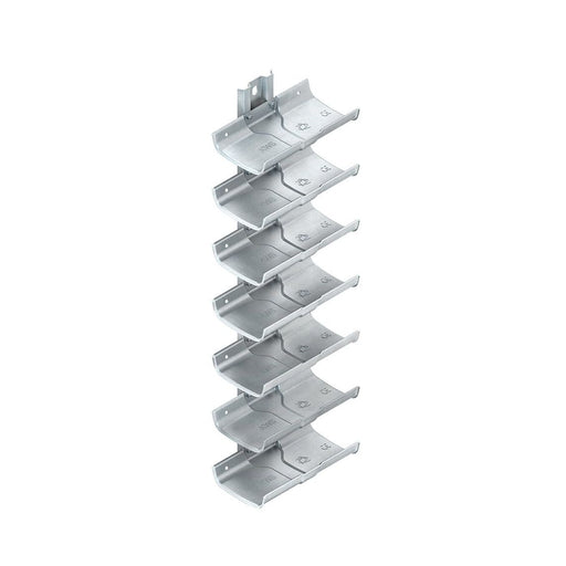 Niedax - Rohr-/Kabelhalter für Kabeltragsystem Kabeltragwannensystem KWS 7 F 7-fach