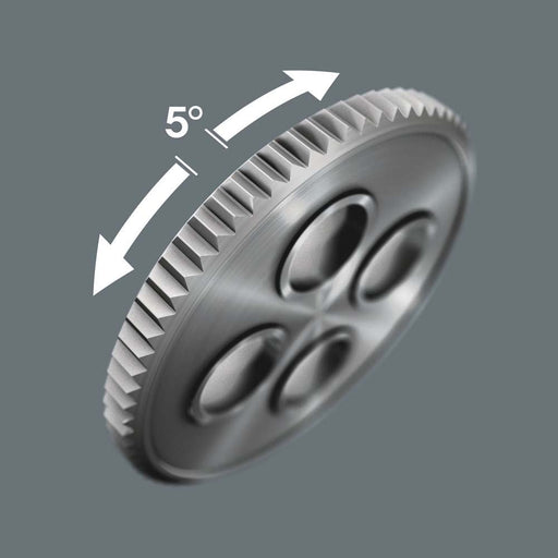 Wera - Umschaltknarre Zyklop Speed-Knarre 003600 1/2 "x277,0mm