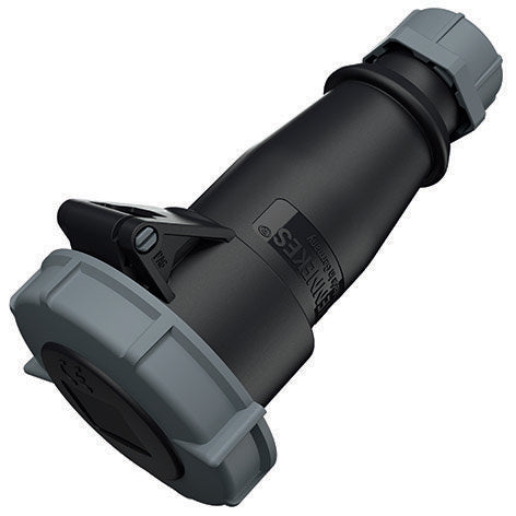 Mennekes - CEE-Kupplung (IEC 60309) Kupplung AM-TOP HW/VN 3784 16A,7p,7h,500V,IIP67