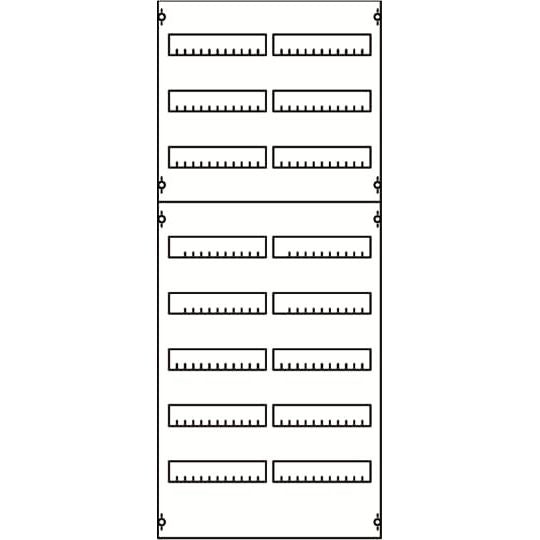 Striebel&amp;John - Verteilerfeld für Installationsverteiler Verteilerfeld 2V4A − 1 Stück
