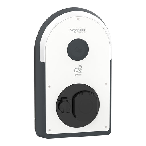 Schneider Electric - Ladestation E-Mobility EVlink Wallbox Pro EVB3S22N40FM 22kW-T2S, TF-MID-6mA