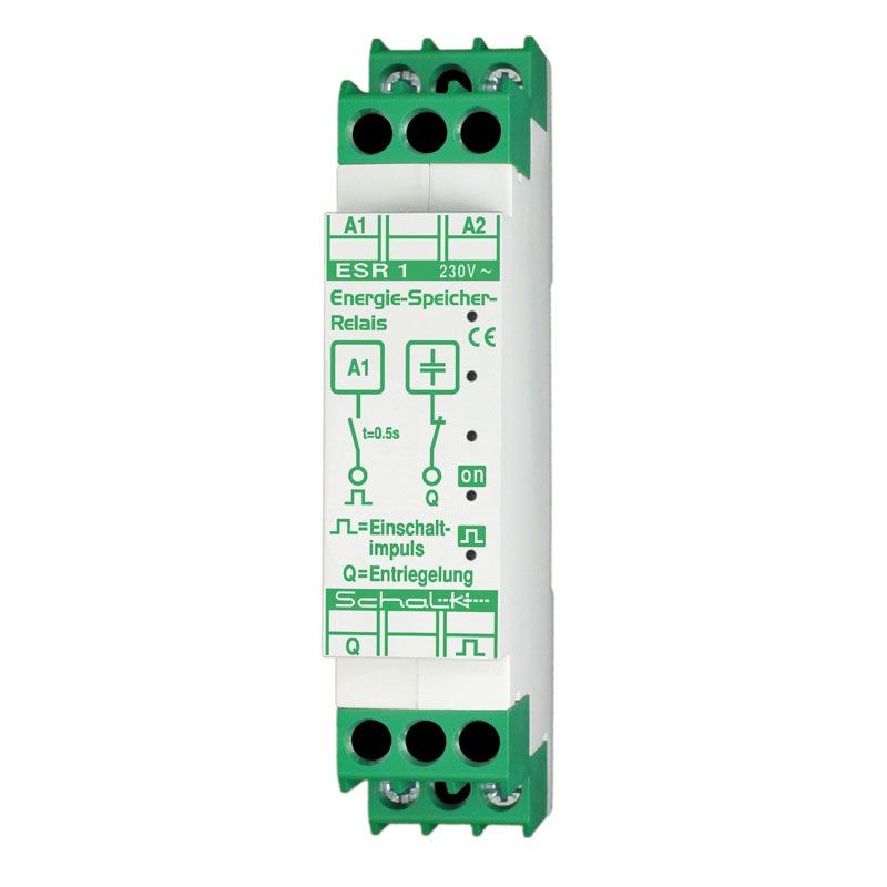 Schalk - Schaltrelais Energie-Speicher-Relais ESR 1 230V AC − 10 Stück