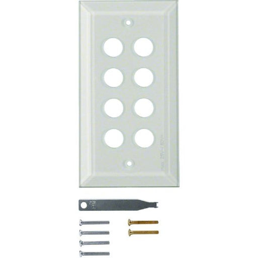 Berker - Abdeckrahmen Abdeckrahmen 8f. klar 1388 Glas − 1 Stück by Berker
