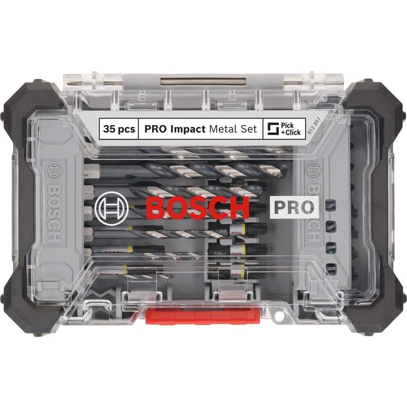 Bosch - Werkzeugset PRO Impact Metal Set, 2608521U80VE(35) Display, 6 x 35-tlg