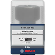 Bosch - Aufnahmeschaft für Bohrkronen Adapter 2608598153 f.Diamantbohrkronen