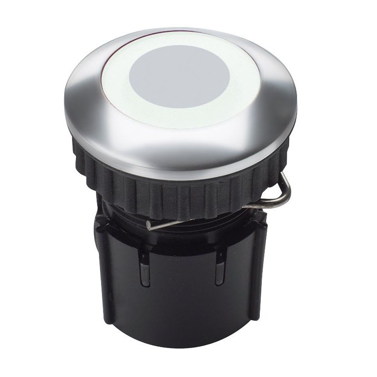 Grothe - Klingeldrücker Klingeltaster LED Ring ws PROTACT 230 LED Alu EV1
