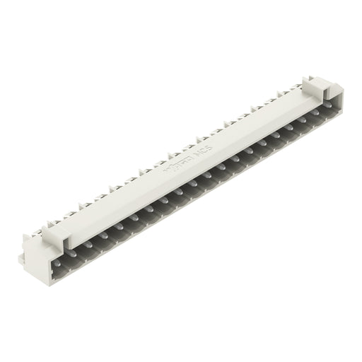 WAGO - Leiterplattensteckverbinder THT-Stiftleiste Lötstift 721-480/001-000 1,2x1,2,abgew.,lgr − 50 Stück