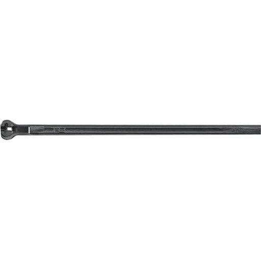 ABB Stotz S&J T&B - Kabelbinder mit Stahlnase TY271MX 150x7,6mm schwarz − 500 Stück