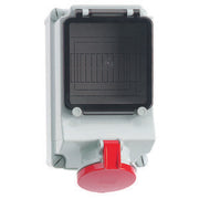 Bals Elektrotech - CEE-Steckdose abschaltbar, abgesichert (IEC 60309) Wandsteckdose GT abgesich. 15036 63A 5p 400V 6h IP44