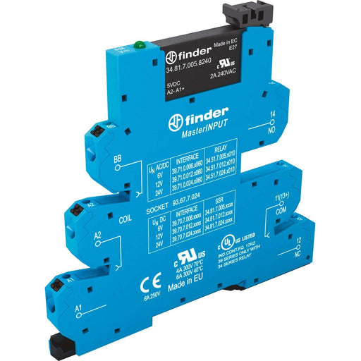 Finder - Optokoppler Koppelrelais-MasterInput 39.70.8.230.9024 1S, 2A − 10 Stück by Finder
